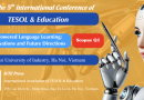The 5th International Conference of TESOL & Education