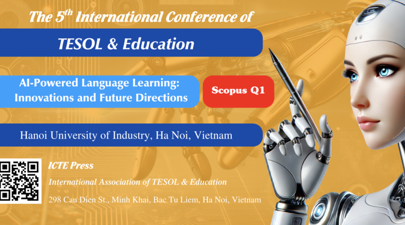 The 5th International Conference of TESOL & Education